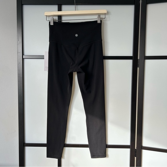 [XS] NWT Athleta Black Ultra High-Waist Elation 7/8 Tight Yoga Legging - Picture 8 of 13